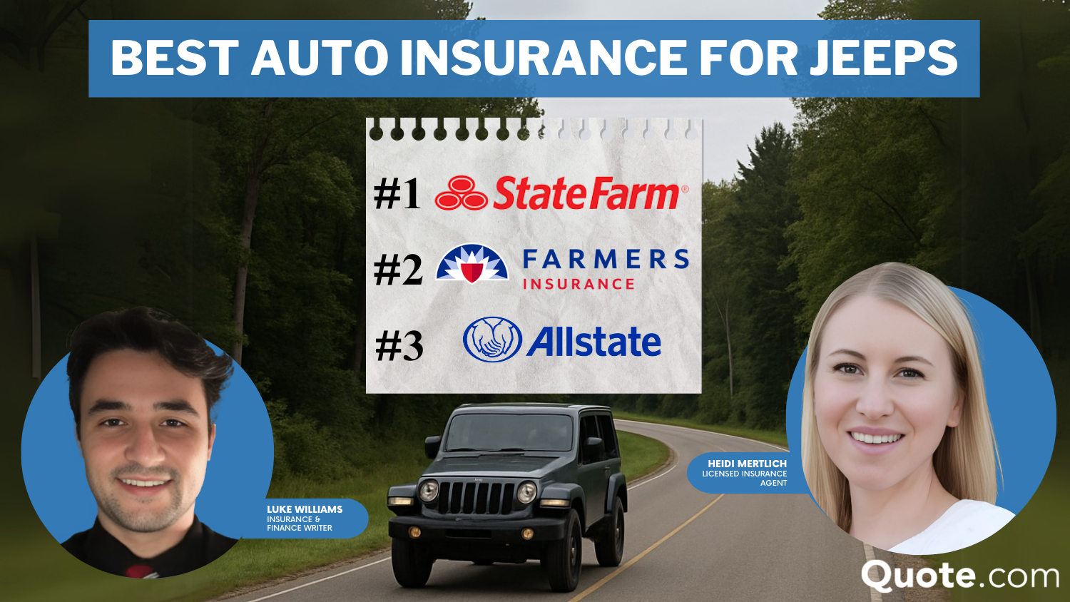 Best Auto Insurance for Jeeps: Featured Image