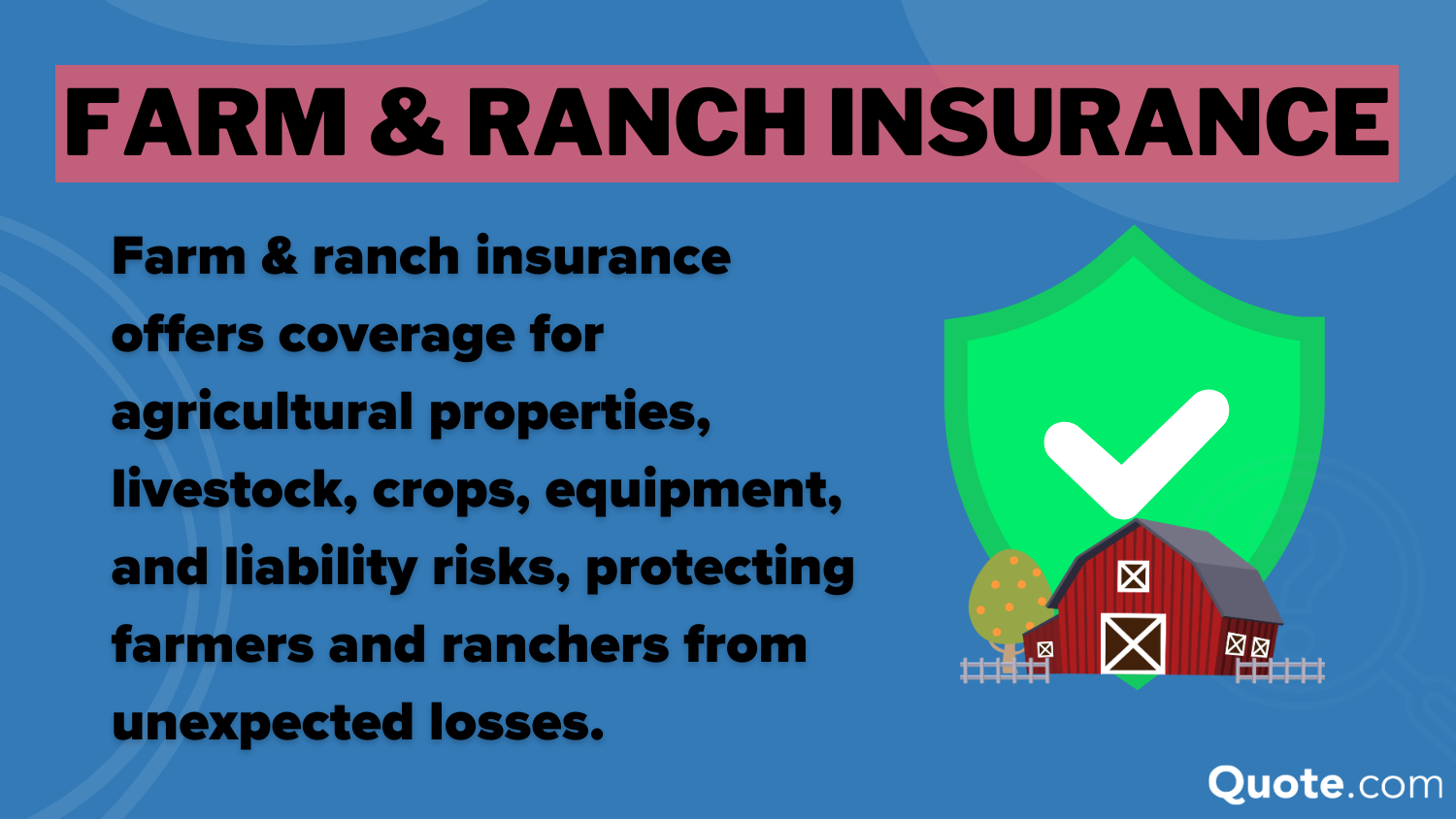 Farm & Ranch Insurance Definition Card: Farm Bureau Insurance Review