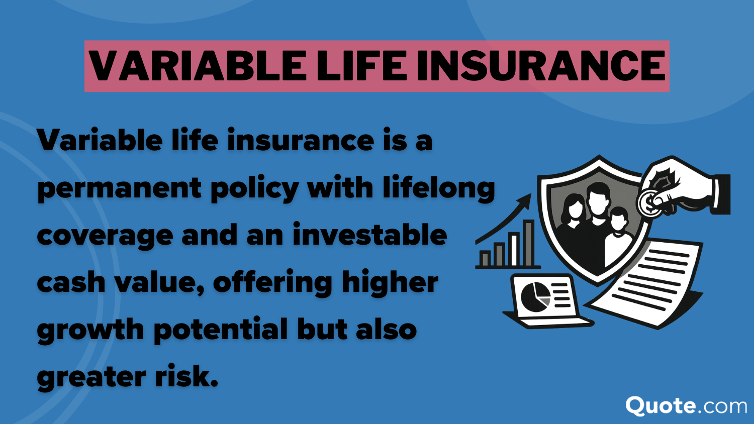 Variable Life Insurance Def Card: Types of Life Insurance